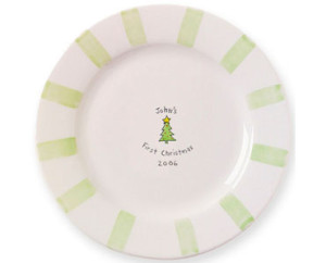 first_xmas_plate