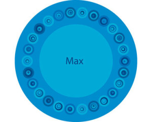 melamine_modern_dot_blue_plate