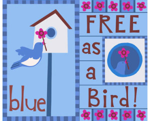 wall_art_blue_bird_with_phrase